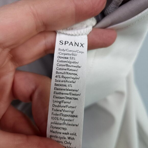 Spanx Ankle Straight Pants Silver Lining Comfort On The Go Plus 1X - Picture 13 of 16